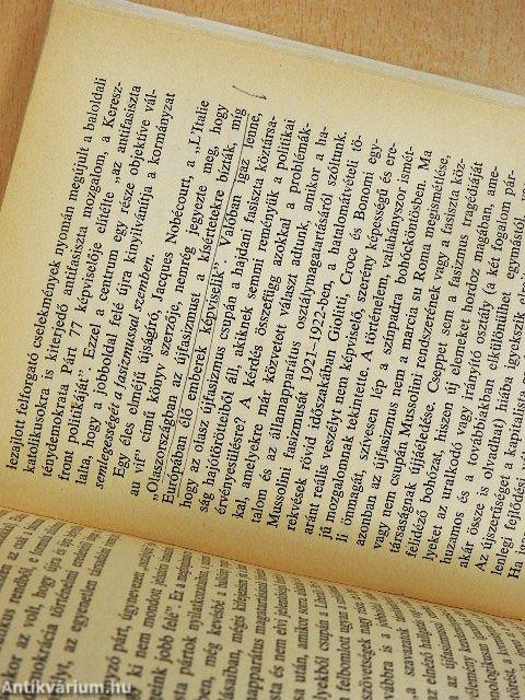 Fasizmus és újfasizmus