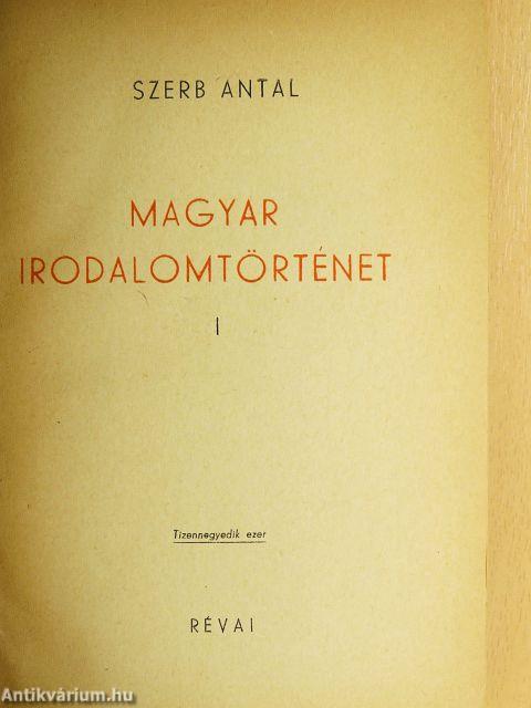 Magyar irodalomtörténet I-II.