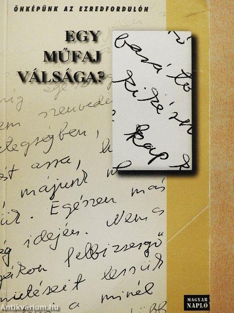 Egy műfaj válsága?