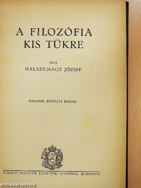 A filozófia kis tükre