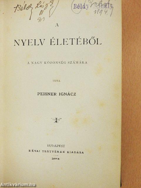 A nyelv életéből/Házassági káté/Unitárius kis tükör