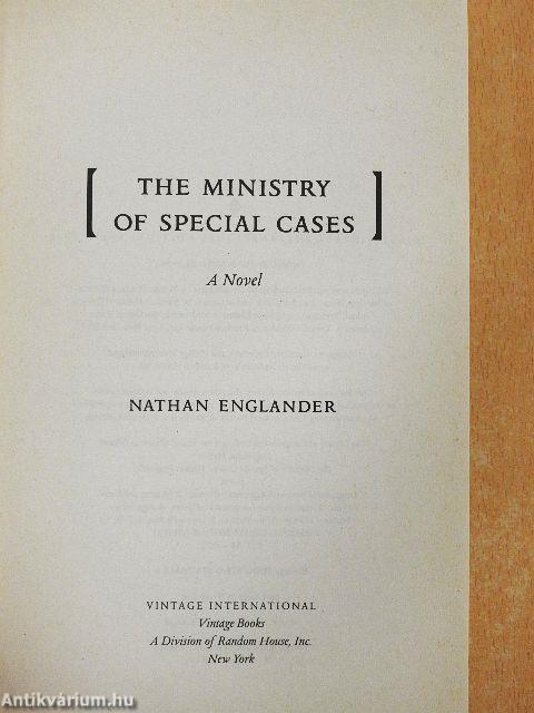 The Ministry of Special Cases