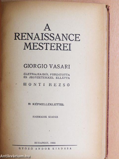 A renaissance mesterei