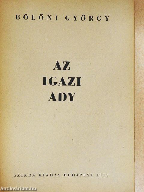 Az igazi Ady
