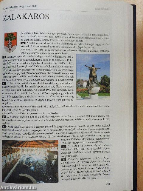 Ki kicsoda Zala megyében?