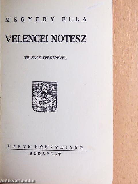 Velencei notesz
