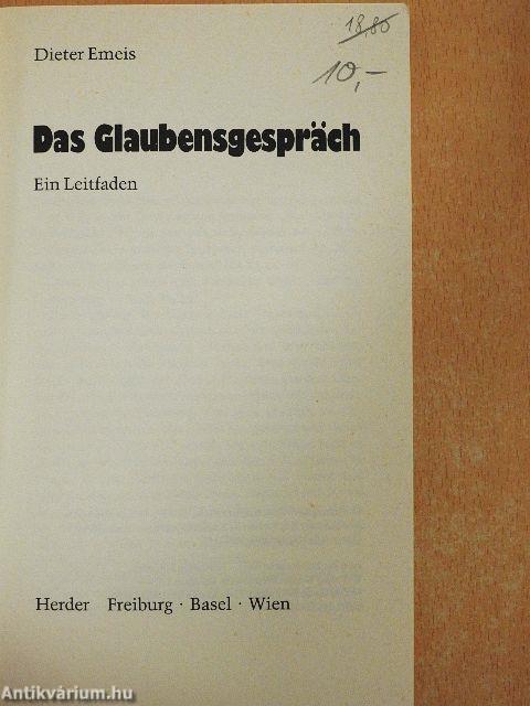 Das Glaubensgespräch