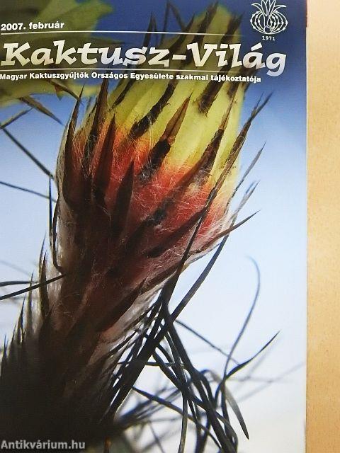 Kaktusz-világ 2007. január-december