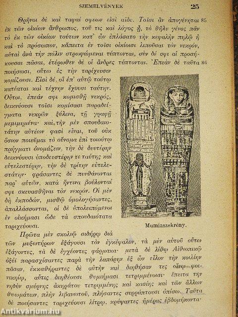 Szemelvények Herodotos történeti könyveiből