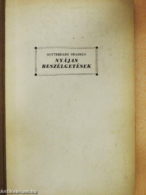 Nyájas beszélgetések