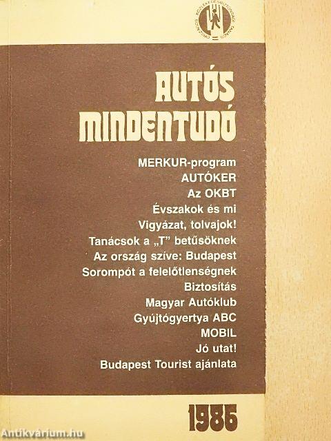 Autós mindentudó 1986