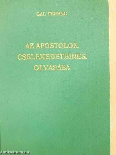 Az apostolok cselekedeteinek olvasása