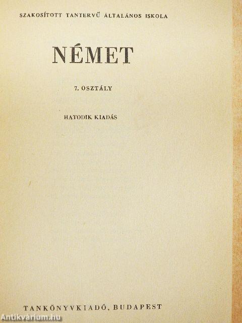 Német 7.