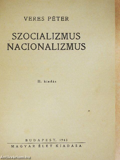 Szocializmus, nacionalizmus