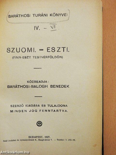 Baráthosi turáni könyvei I-VI. (töredék)