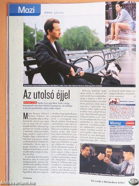 Cinema 2003. június