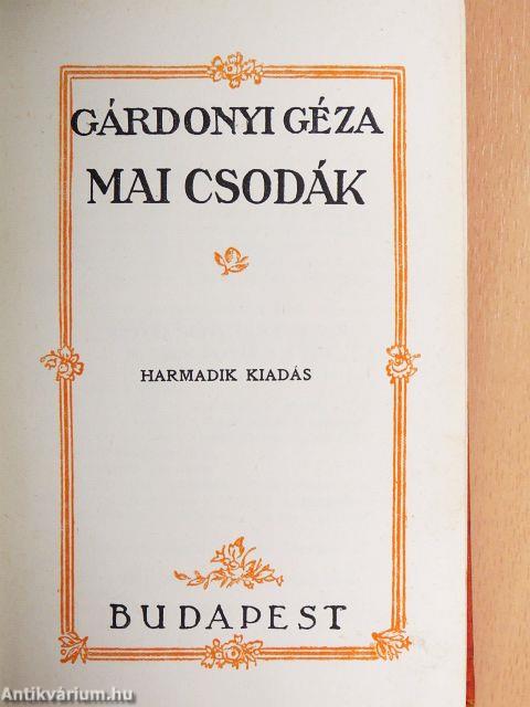Mai csodák
