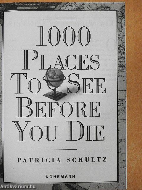 1000 Places To See Before You Die