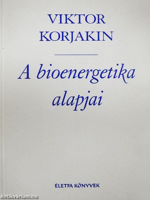 A bioenergetika alapjai