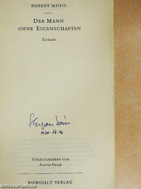 Der Mann Ohne Eigenschaften