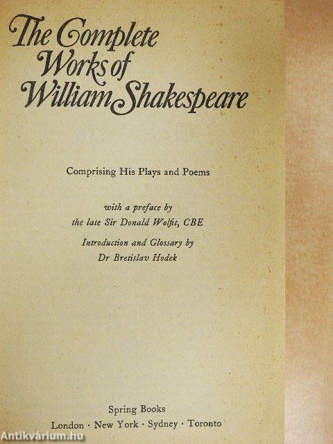 The Complete Works of William Shakespeare