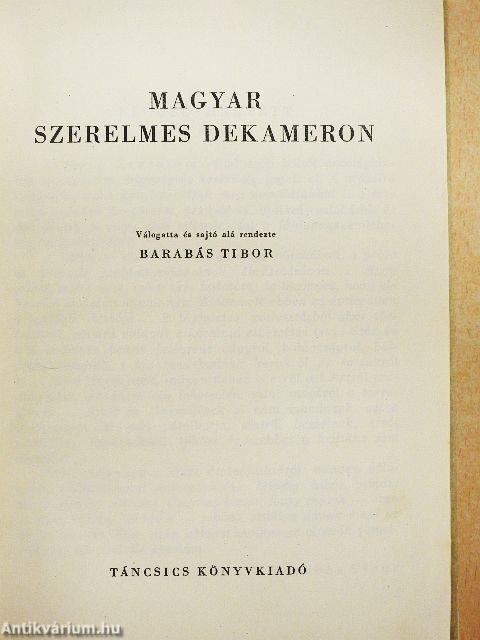 Magyar szerelmes Dekameron