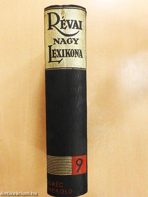 Révai nagy lexikona 9. (töredék)