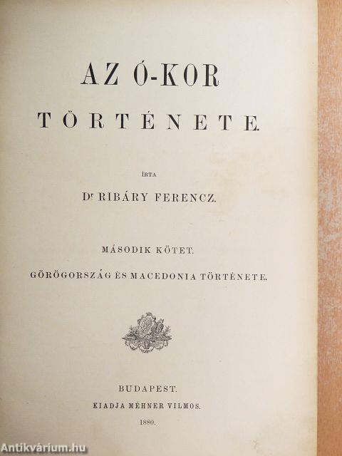 Az ó-kor története II. (töredék)