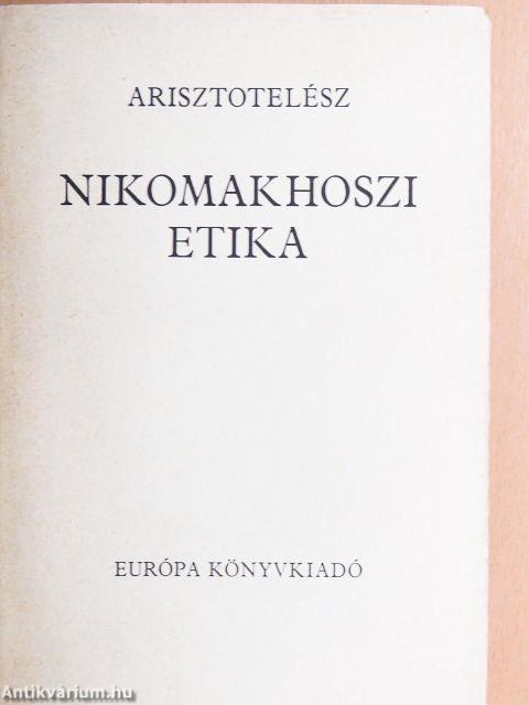 Nikomakhoszi etika