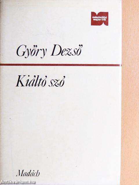 Kiáltó szó