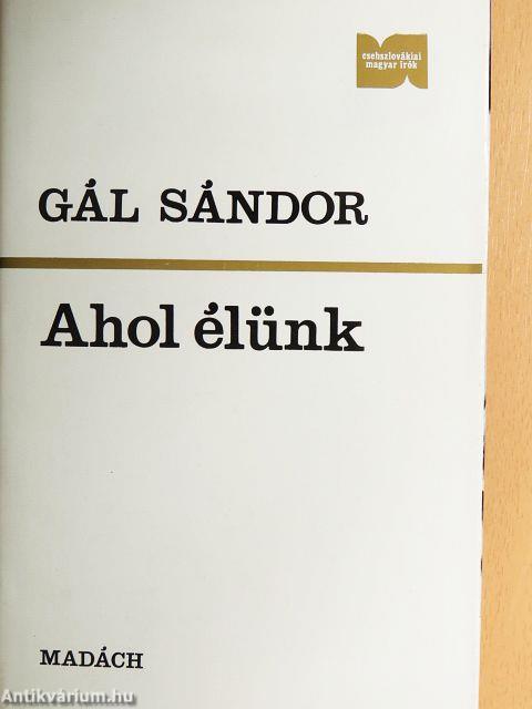 Ahol élünk