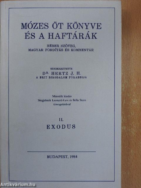 Mózes öt könyve és a haftárák II.