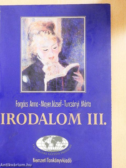 Irodalom III.