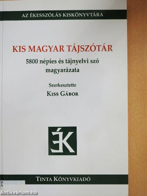 Kis magyar tájszótár