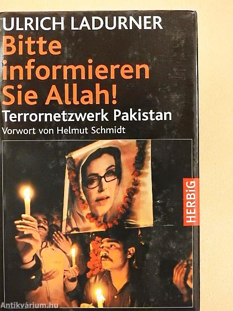 Bitte informieren Sie Allah!
