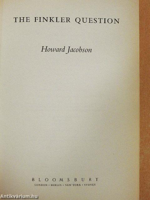 The Finkler question