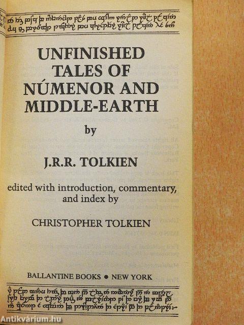 Unfinished Tales of Númenor and Middle-earth