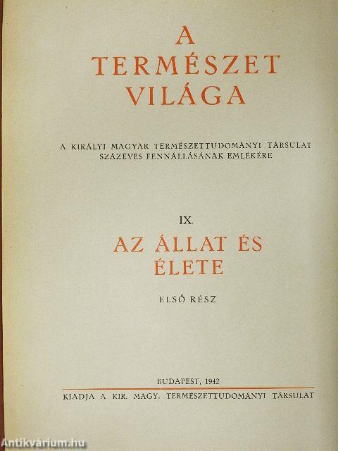 Az állat és élete I-II.