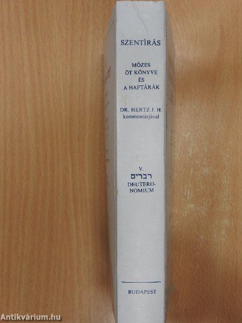 Mózes öt könyve és a haftárák V.