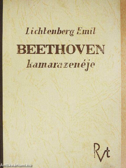 Beethoven kamarazenéje