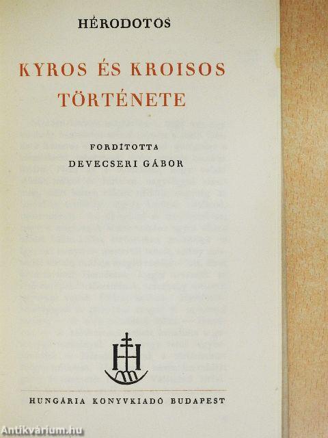 Kyros és Kroisos története