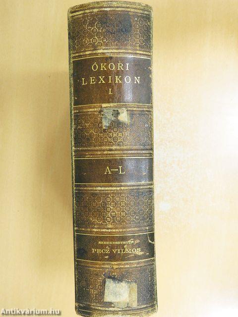 Ókori lexikon I. (töredék)