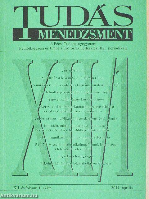 Tudásmenedzsment 2011. április