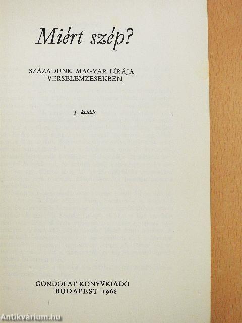 Miért szép?
