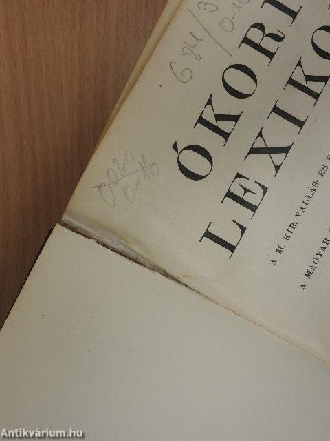 Ókori lexikon II. (töredék)