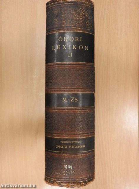 Ókori lexikon II. (töredék)