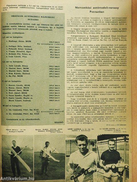 Modellezés 1964. november