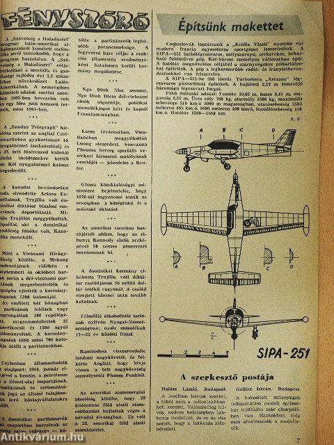 Modellezés 1964. január