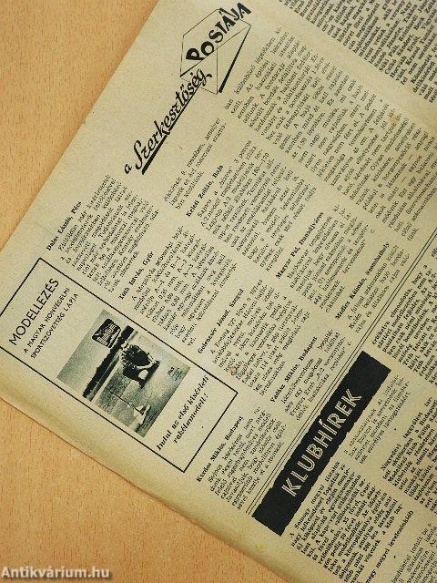 Modellezés 1963. november