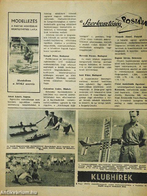 Modellezés 1963. október